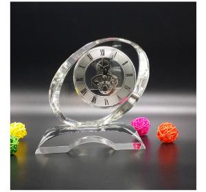 水晶鐘表擺件12